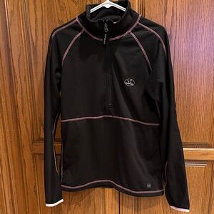 Devon Aire equestrian light weight fleece pullover size large